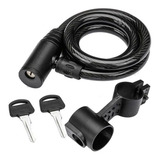 Cadeado Multiuso Cabo Aço Bicicleta Bike Moto Estepe 1mx8mm