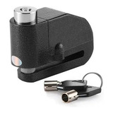 Cadeado Trava Disco Moto Bike Com Alarme Sirene Anti Furto