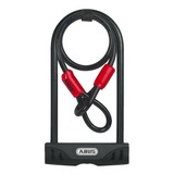 Cadeado U Lock Abus 32/150 Chave + Cabo De Aço Resistente