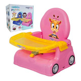 Cadeira Alimentação Portátil Cadeirinha Papa Bebê Menina
