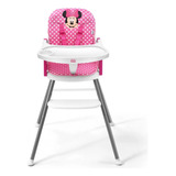 Cadeira Alimentacao Portatil Refeição Bebe Cadeirinha Minnie