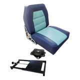 Cadeira Almofadada C/ Base Giratória E
