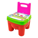 Cadeira Assento Infantil Criança Presente Didático Brinquedo