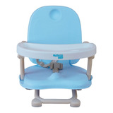 Cadeira Bebê Segura Refeição Alimentação Portátil Multikids Cor Azul | Bb107 Azul