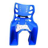 Cadeira Cadeirinha Carona Traseira Bike Azul- Até 30kg