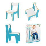 Cadeira Cadeirinha Infantil Criança Madeira Mdf