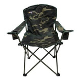 Cadeira Camping Pandera Dobrável Camuflada -