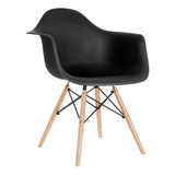 Cadeira Charles Eames Eiffel Wood Daw