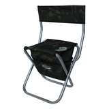 Cadeira Com Encosto Dobravel Pesca Camping Com Bolsa Jogá