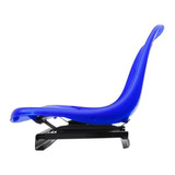 Cadeira Concha Giratória Para Barco - Cor Azul