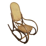Cadeira De Balanço Thonet Antiga Madeira