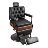 Cadeira De Barbeiro Poltrona Salão Premium