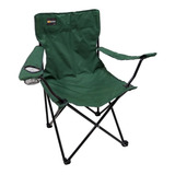 Cadeira De Camping Pesca Dobrável Alvorada Nautika Verde