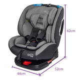 Cadeira De Carro Infantil Max360 Isofix 36kg Cinza Maxi Baby