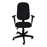 Cadeira De Escritório Ecoflex 383-gir Preta