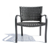 Cadeira De Fibra Sintética E Alumínio