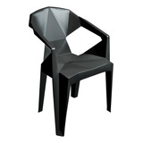 Cadeira De Jantar Plástica Estilo Diamante