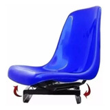 Cadeira De Pesca P/ Barco Concha Giratória Azul - Joga