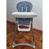 Cadeira De Refeição Merenda Mescla Azul Burigotto