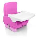 Cadeira De Refeição Portátil Smart Rosa Até 23kg Cosco Kids