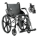 Cadeira De Rodas 100kg 44cm Elevação