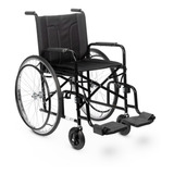 Cadeira De Rodas Cds M2000 Preta Com Pneus Maciços