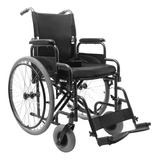 Cadeira De Rodas Dobrável 120kg Apoio