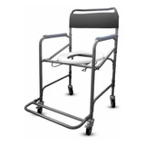 Cadeira De Rodas Higiênica Dobrável Aço