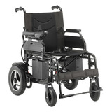 Cadeira De Rodas Motorizada Dobrável D800 Até 120kg Dellamed Cor Preto
