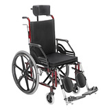 Cadeira De Rodas Reclinável Antifuro 120kg Tetra Prolife
