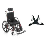 Cadeira De Rodas Reclinável + Cinto