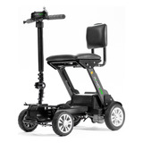 Cadeira De Rodas Scooter Elétrica Motorizada Mini Power Lite Cor Preto