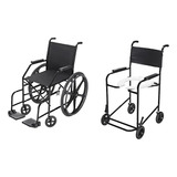 Cadeira De Rodas Simples C/pneu Antifuro