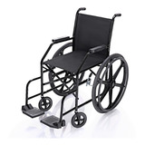 Cadeira De Rodas Simples Pl 001 Pneus Maciços 