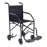 Cadeira De Rodas Simples Popular Preta