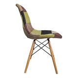 Cadeira Design Charles Eames Patchwork Pelegrin