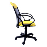 Cadeira Diretor/executiva Amarela - Pistão A