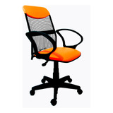 Cadeira Diretor/executiva Laranja, Giratória, Regulável