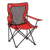 Cadeira Dobrável Coleman 110120020258 Vermelho