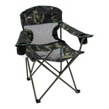 Cadeira Dobrável Nautika Camping Fresno - Camuflado
