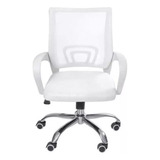 Cadeira Escritório Giratória Office Arco Estofado Mesh Cor Branco Material Do Estofamento Mesh/tecido