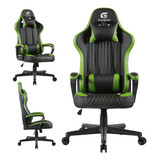Cadeira Gamer Ergonômica Com Almofadas E Rodízio De Rodas