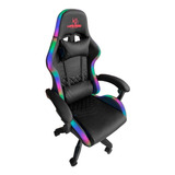 Cadeira Gamer Kross Racing Rgb Preta Ke-gc397 Cor Preto