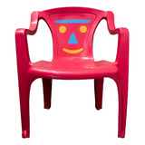 Cadeira Infantil Plástico Cadeirinha Criança P/mesinha Rosa