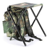 Cadeira Mochila De Pesca Camping Dobravel + Bolsa Transporte