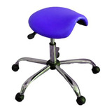 Cadeira Mocho Sela Premium Base Cromada