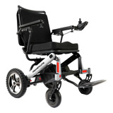 Cadeira Motorizada Dobrável Compact Pop 110 Kg - Power Lite Cor Preto Com Prata