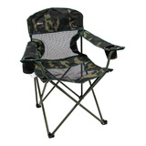 Cadeira Para Acampamento Dobrável 84x60x100cm Fresno Nautika