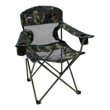 Cadeira Para Acampamento Dobrável 84x60x100cm Fresno