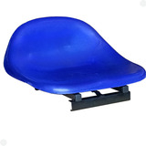 Cadeira Para Barco De Pesca Giratória Piloteiro Concha Azul